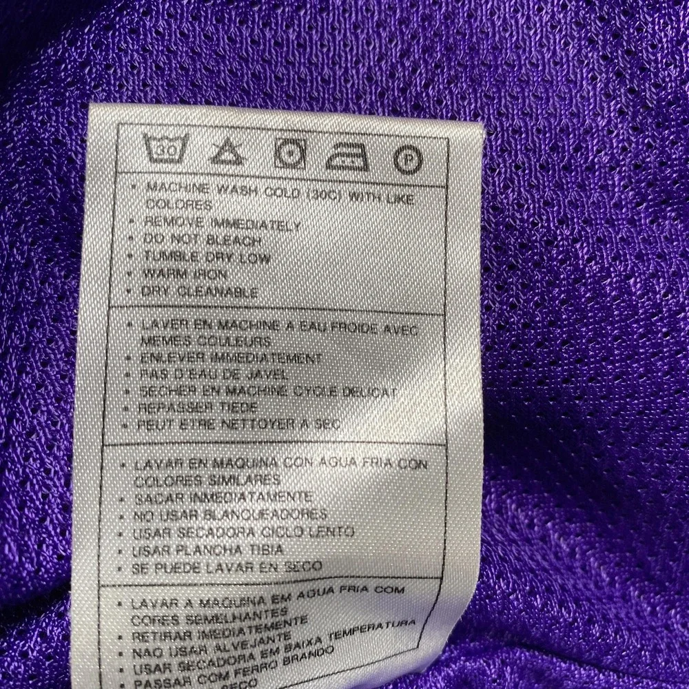 Washington Huskies Nike Jacket 2XL XXL Purple Full Zip Windbreaker Embroidered - Picture 6 of 10